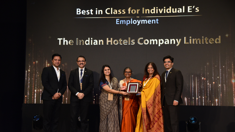 Tata Steel Utilities and Infrastructure receives the Best in Class for Individual E's Award for Employment & Entrepreneurship at the Ethics and Affirmative Action Summit 2025
