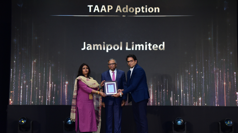 Jamipol receives the TAAP Adoption Award at the Ethics and Affirmative Action Summit 2025