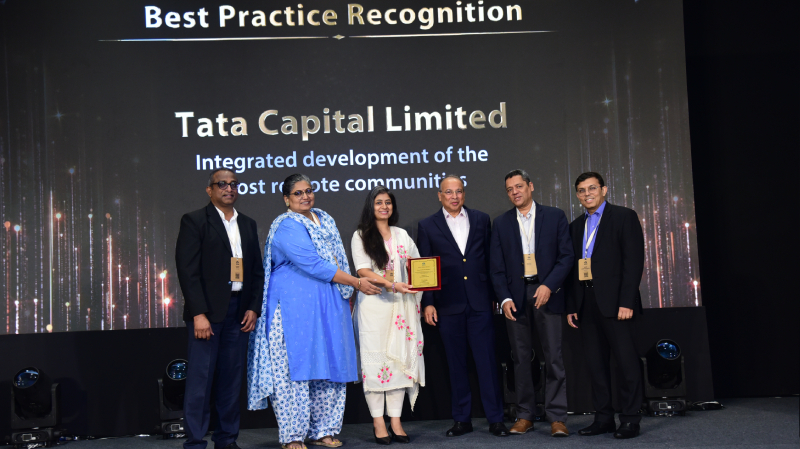 Tata Capital receives the Best Practices Award for Integrated Development of the Most Remote Communities at the Ethics and Affirmative Action Summit 2025