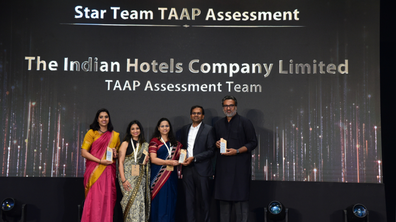 Assessment Team for Indian Hotels Company receives the Star Team Award at the Ethics and Affirmative Action Summit 2025